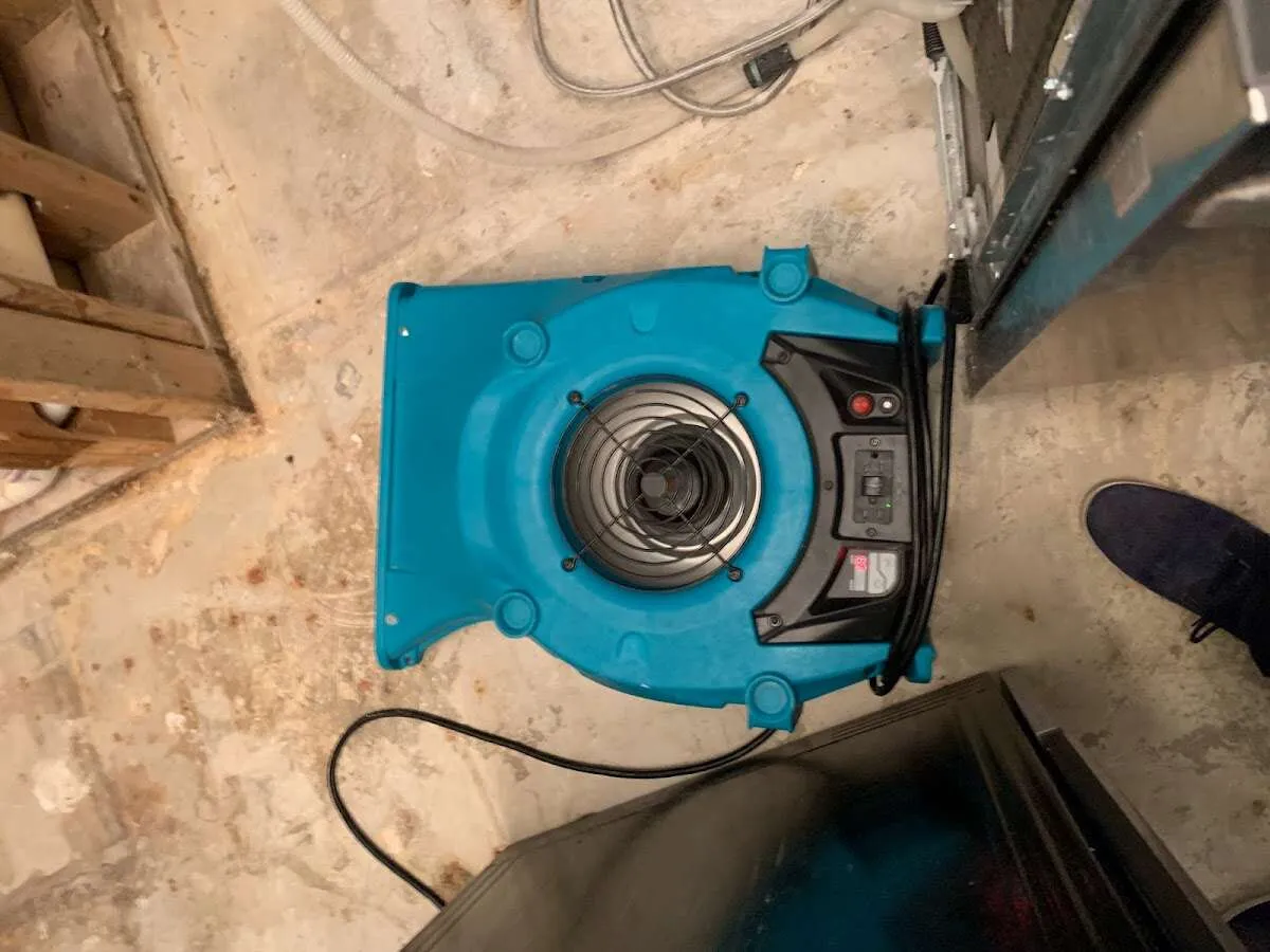 Air mover drying equipment for Mold Remediation & Removal in De Pere